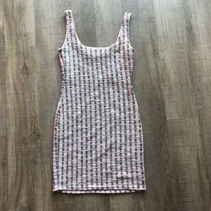 Missguided Bodycon Plaid Dress